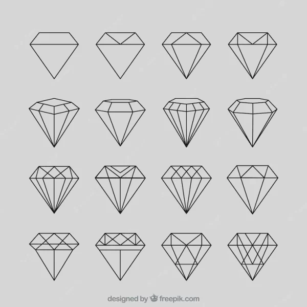 ست الماس هندسی