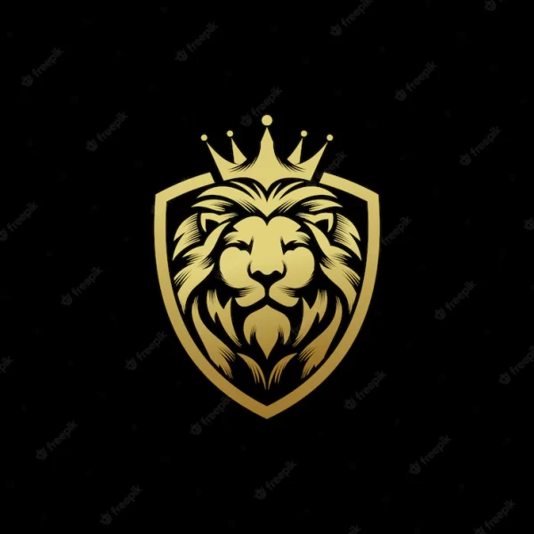 قالب وکتور طراحی لوگوی شیر شاه