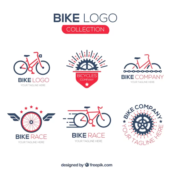 مجموعه لوگوی دوچرخه
