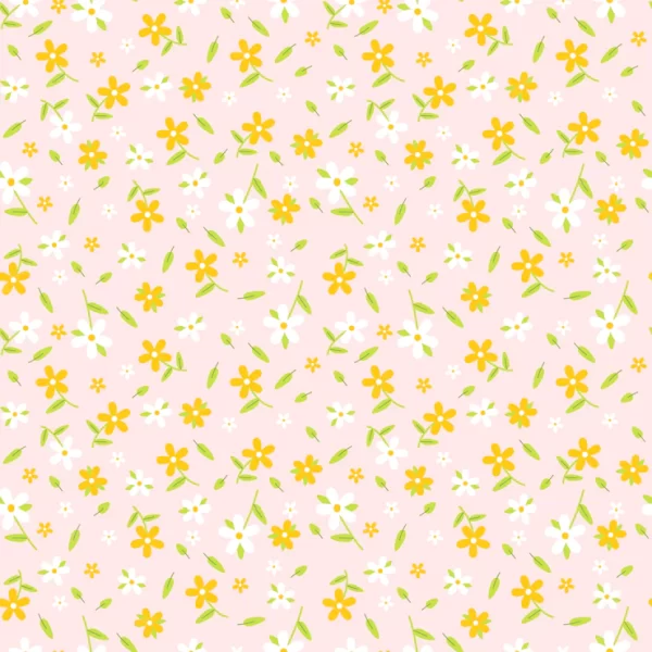 الگوی گل های کوچک طرح تخت